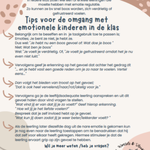 Gratis download; Tips voor in de klas